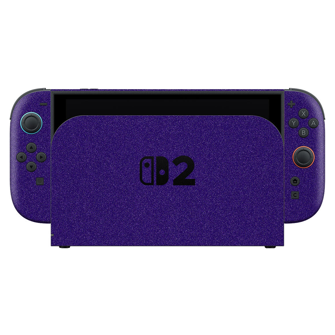 Nintendo Switch 2 Glitz Series Purple Skin