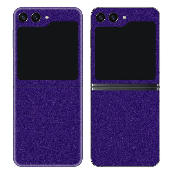 Galaxy Z Flip 5 Glitz Series Purple Skin