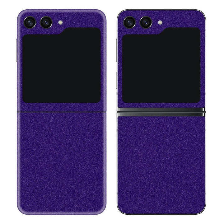 Galaxy Z Flip 5 Glitz Series Purple Skin