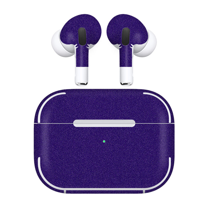 AirPods Pro 3 Glitz Series Purple Skin