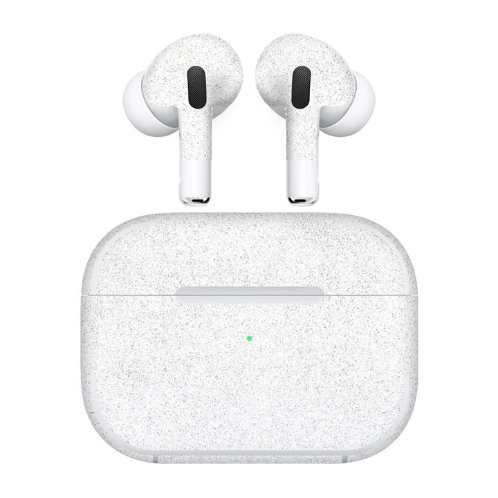 AirPods Pro 3 Glitz Series White Skin