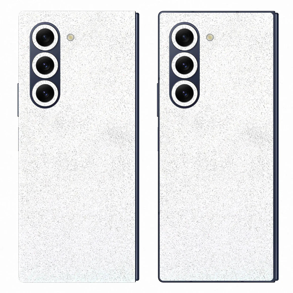Galaxy Z Fold 6 Glitz Series White Skin