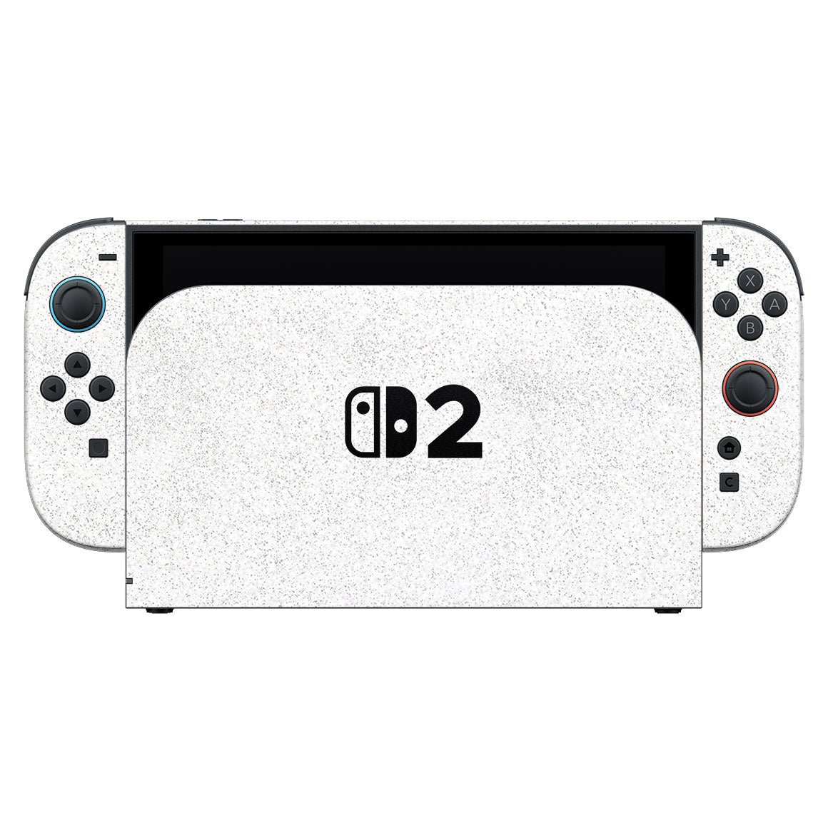 Nintendo Switch 2 Glitz Series White Skin