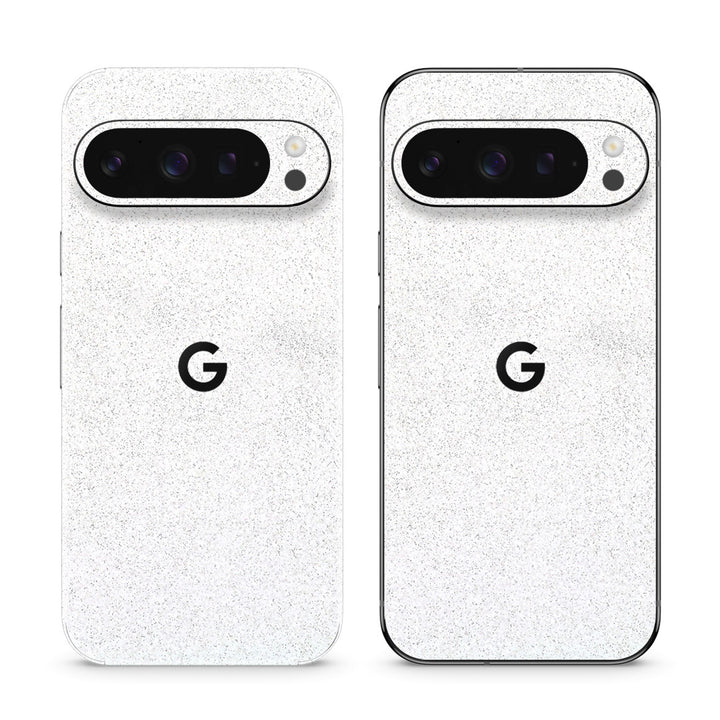 Pixel 10 Pro Glitz Series White Skin