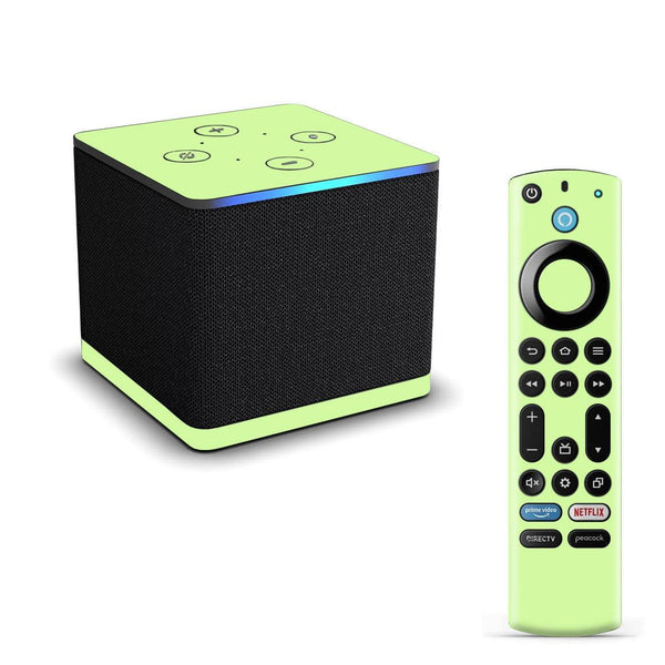 Amazon Fire TV Cube (3rd Gen) Green Glow Skin - Slickwraps