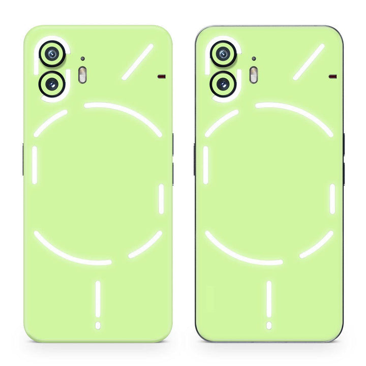 Nothing Phone 2 Glow Series GreenGlow Skin