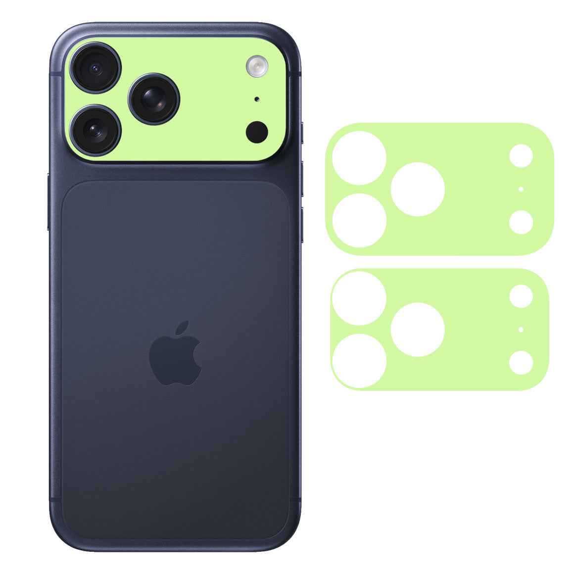 iPhone 17 Pro Max Camera Bar (Plateau) Glow Series GreenGlow