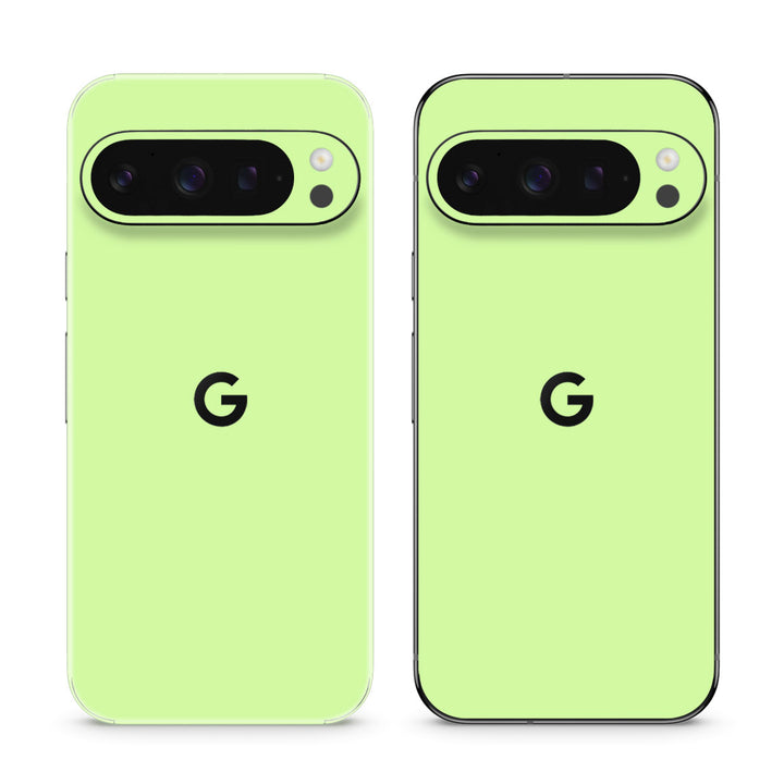 Pixel 10 Pro Glow Series GreenGlow Skin