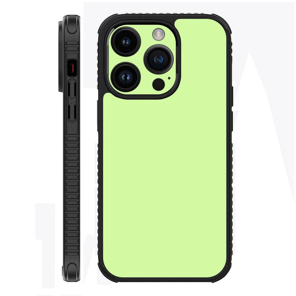 iPhone 14 Pro Max Case Green Glow Skin - Slickwraps