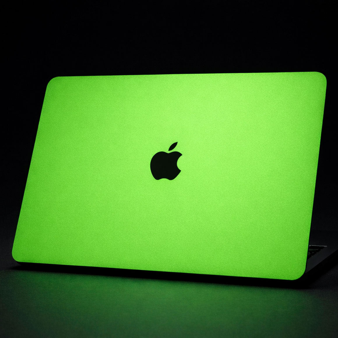 Green Glow MacBook Skin – Premium TPU PPF Protective Wrap