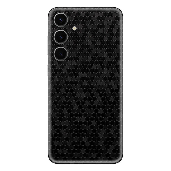 Galaxy S24 Plus Honeycomb Series Black Skin