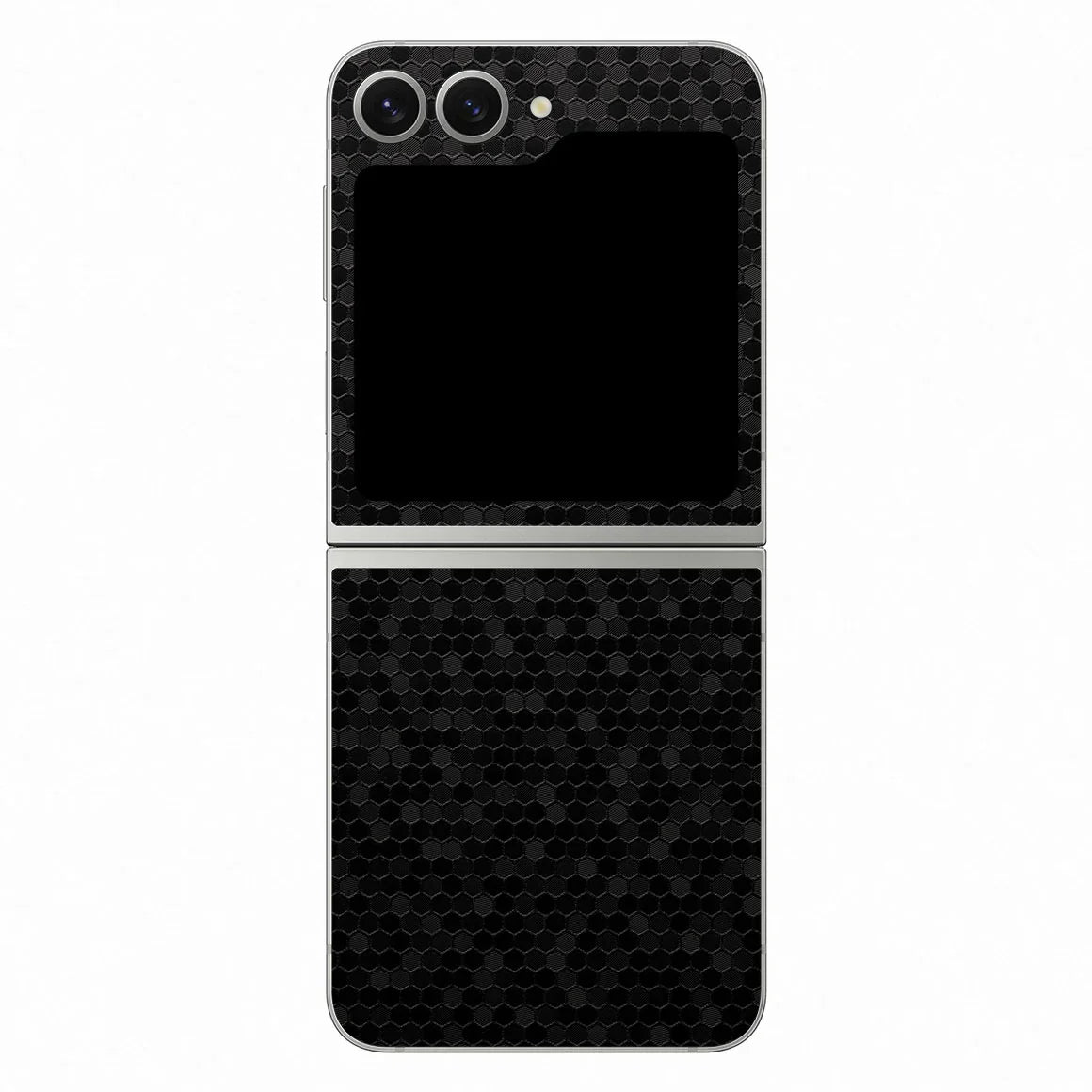 Galaxy Z Flip 6 Honeycomb Series Black Skin