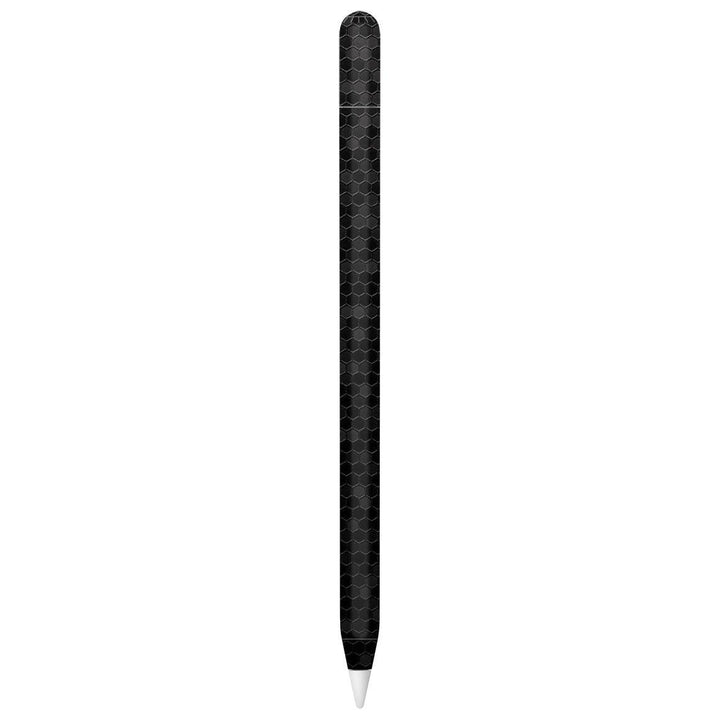 Apple Pencil (USB-C) Honeycomb Series Black Skin