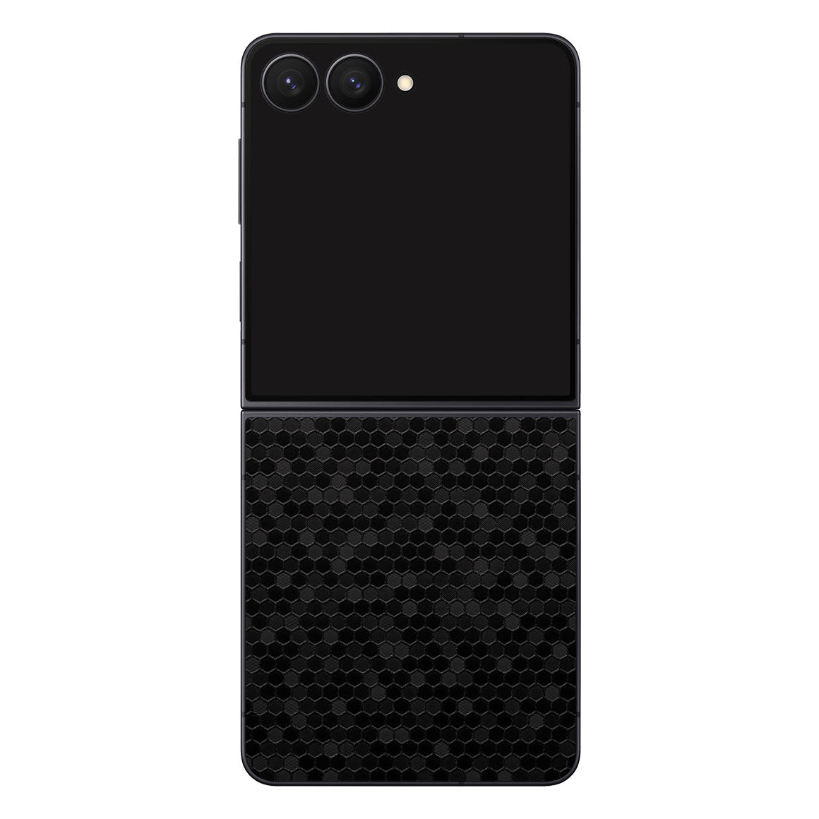 Galaxy Z Flip8 Honeycomb Series Black Skin