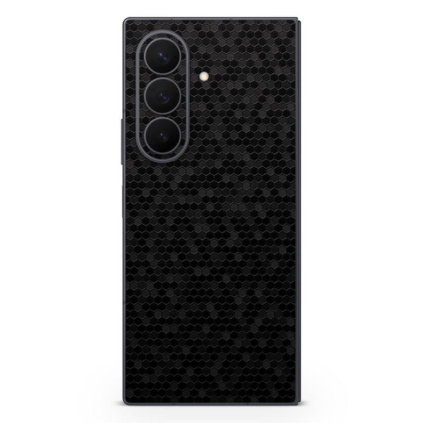 Galaxy Z Fold8 Ultra Honeycomb Series Black Skin