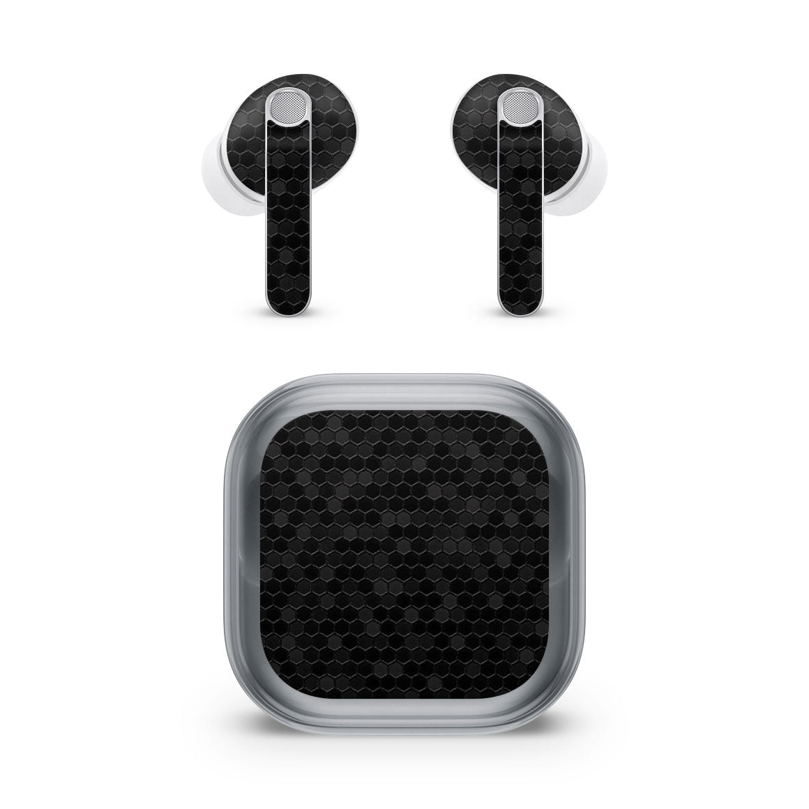 Galaxy Buds4 Pro Honeycomb Series Black Skin