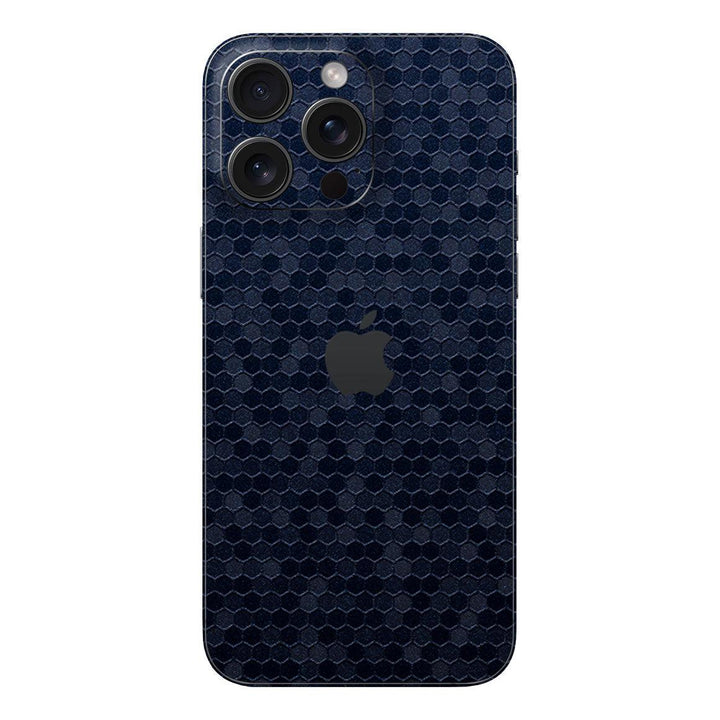 iPhone 15 Pro Max Honeycomb Series Blue