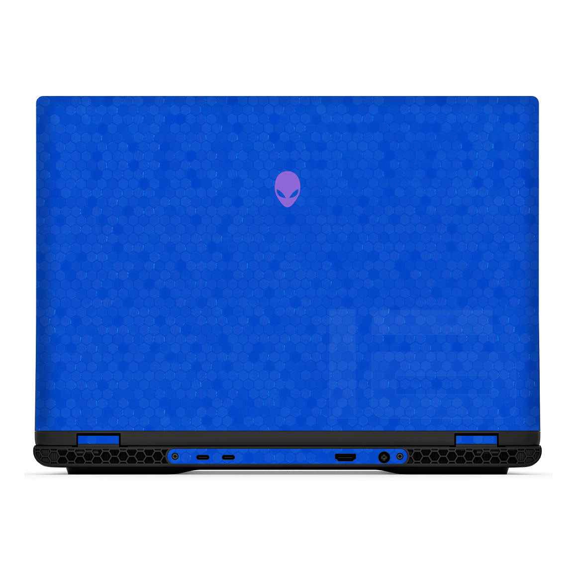 Alienware m16 R2 Honeycomb Series Blue Skin