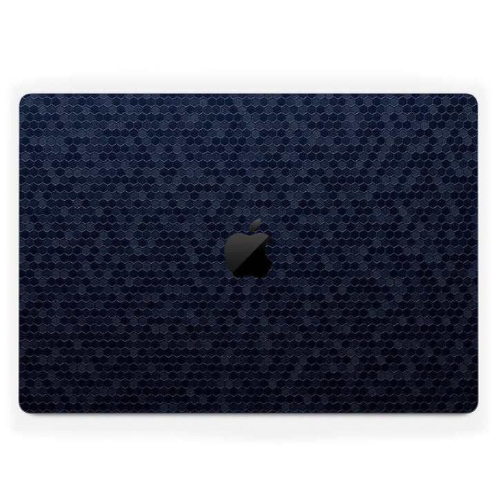 MacBook Pro 16" (2023 M3) Honeycomb Series Blue Skin