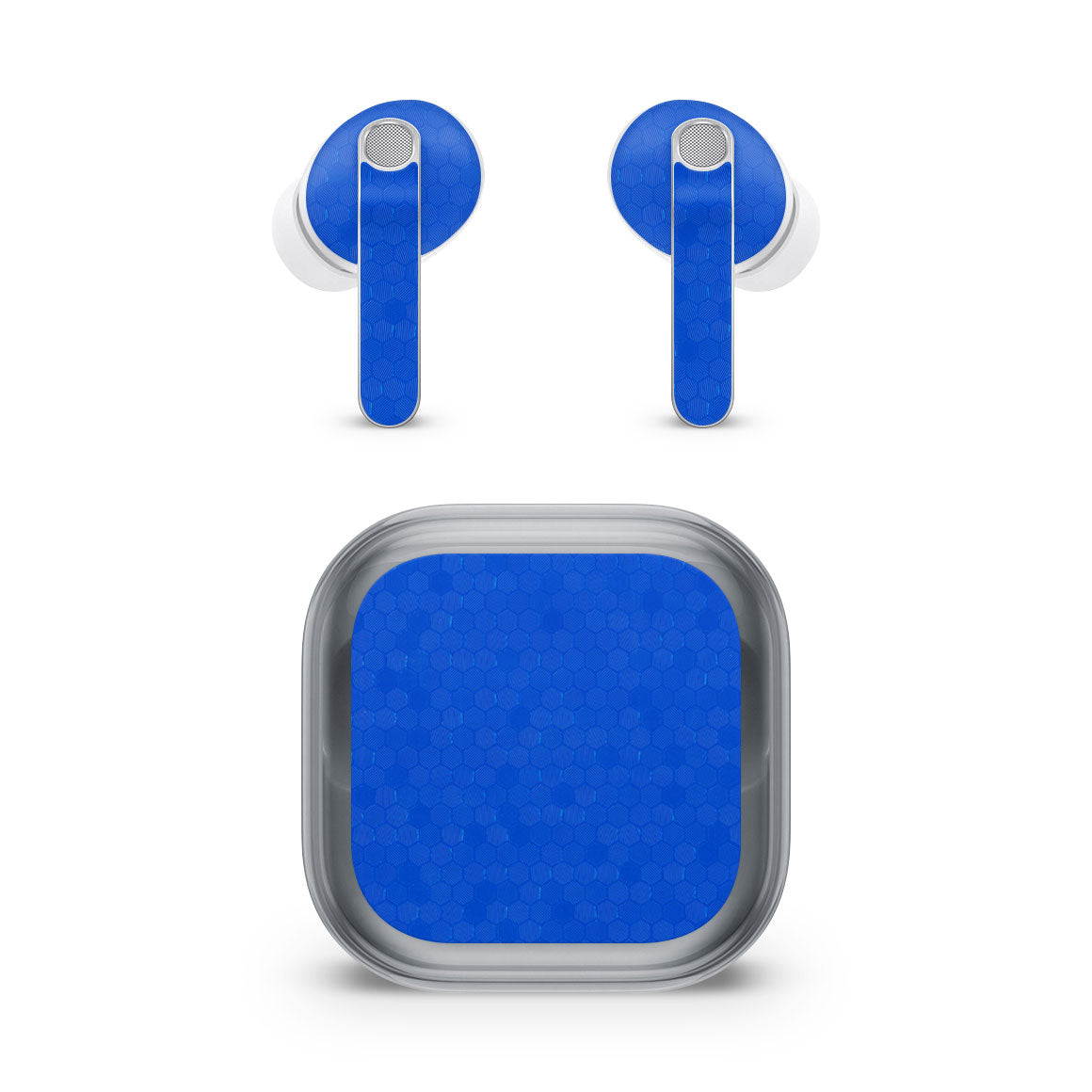 Galaxy Buds4 Pro Honeycomb Series Blue Skin