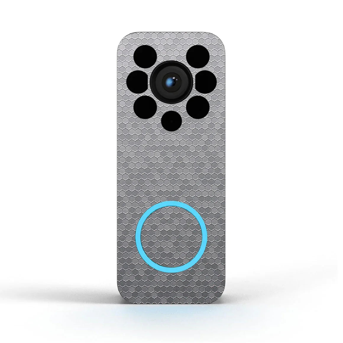 Wyze Video Doorbell v2 Honeycomb Series Silver Skin