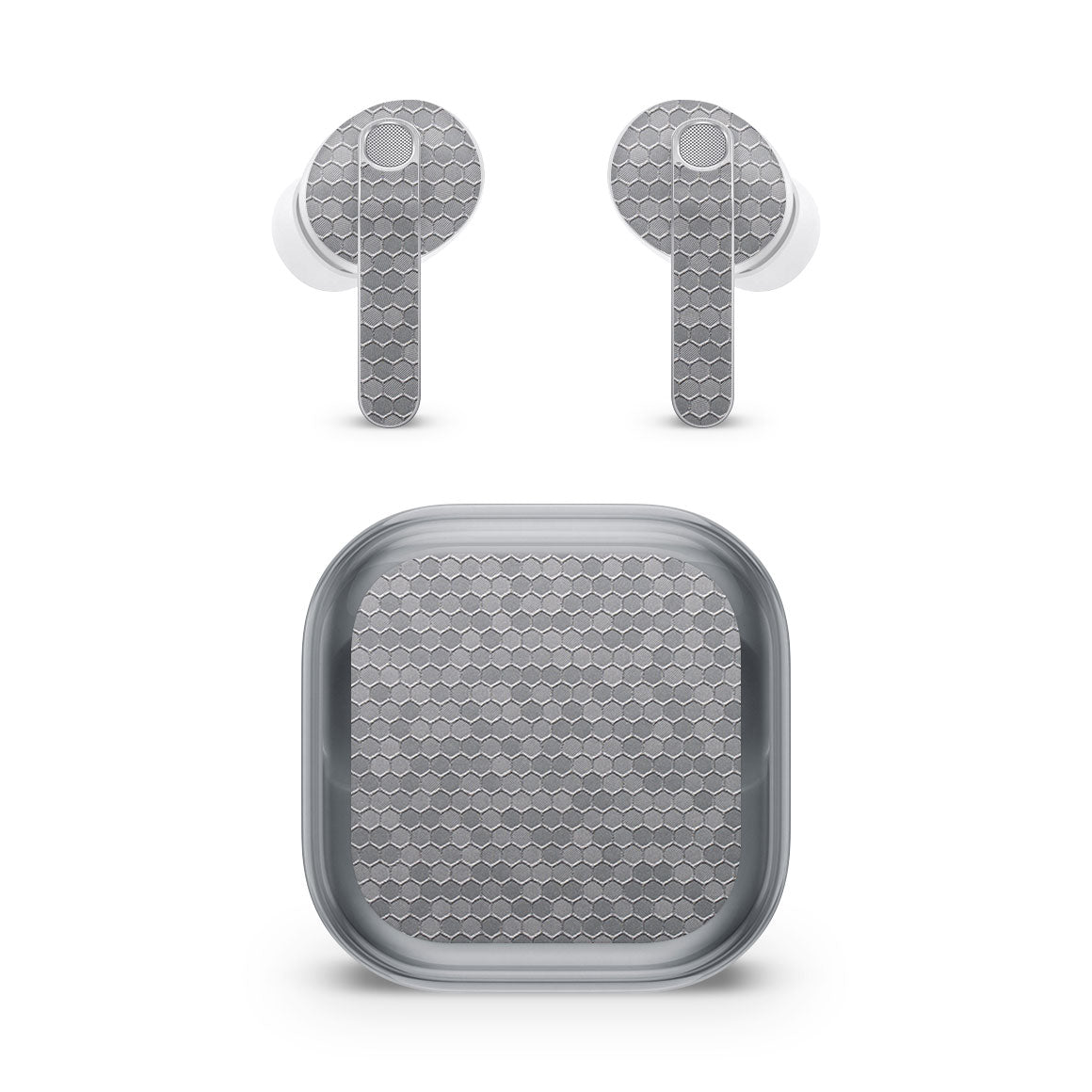 Galaxy Buds4 Pro Honeycomb Series Silver Skin