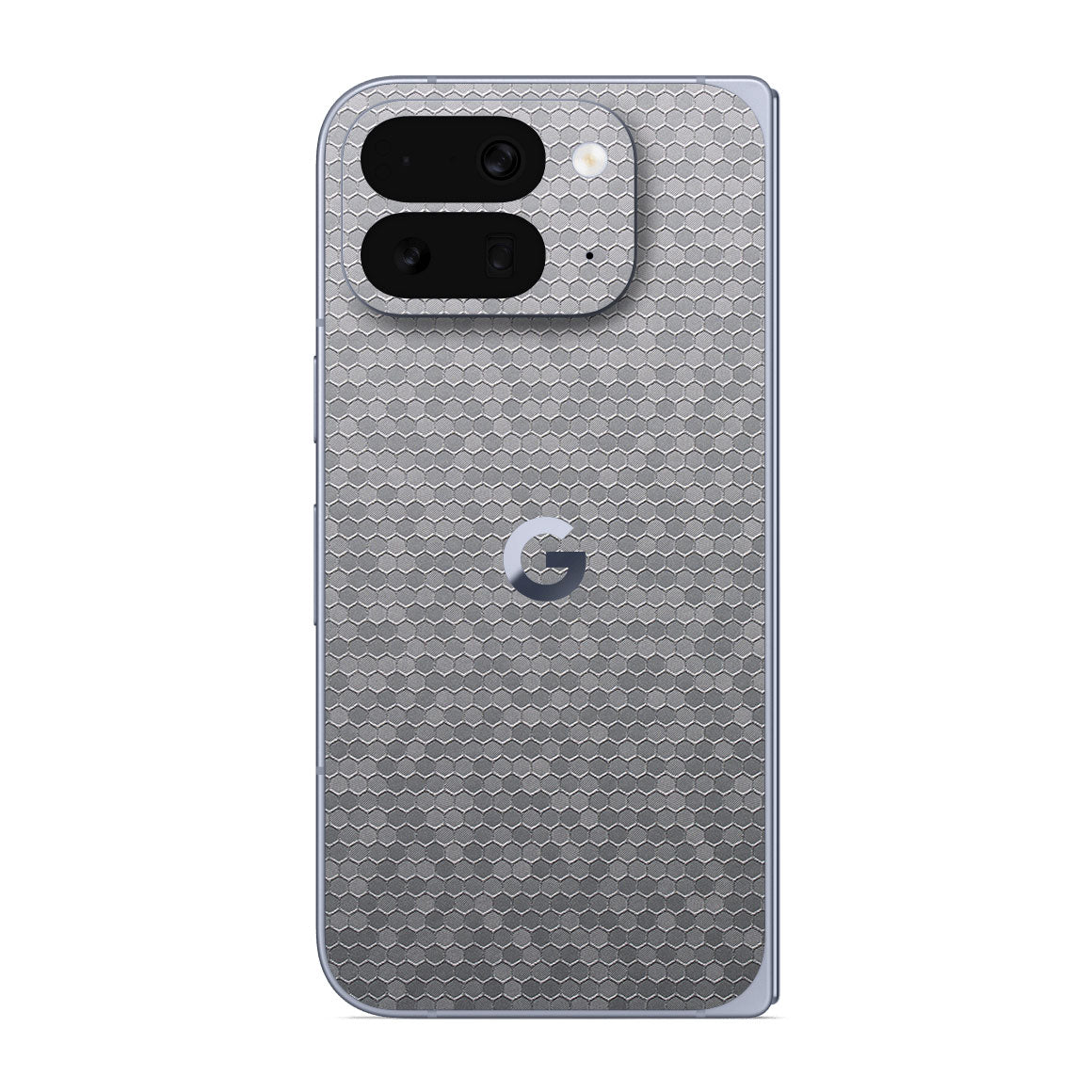 Pixel 10 Pro Fold Honeycomb Series Silver Skin