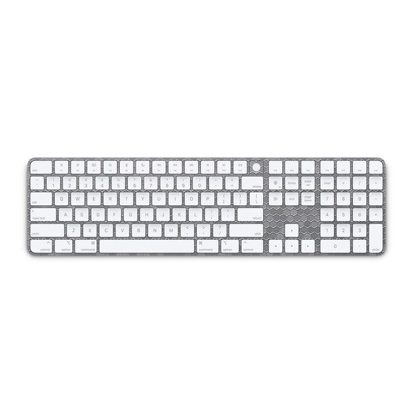 Magic Keyboard with Touch ID and Numeric Keypad Honeycomb Series Skins - Slickwraps