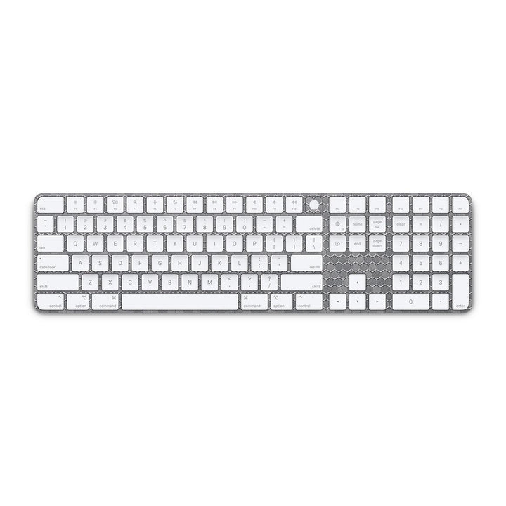 Magic Keyboard with Touch ID and Numeric Keypad Honeycomb Series Skins - Slickwraps