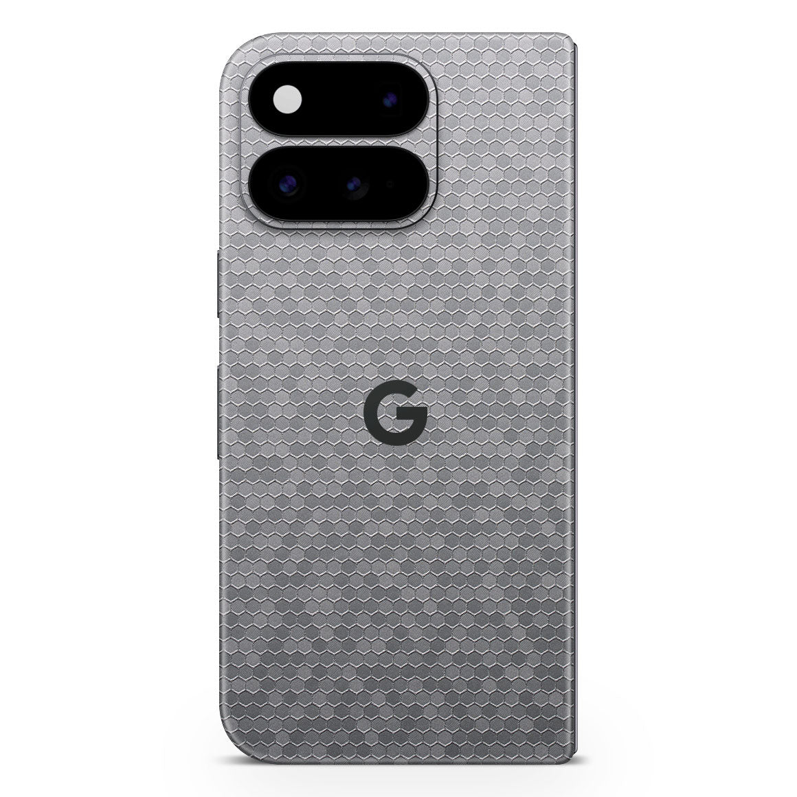 Pixel 11 Pro Fold Honeycomb Series Silver Skin