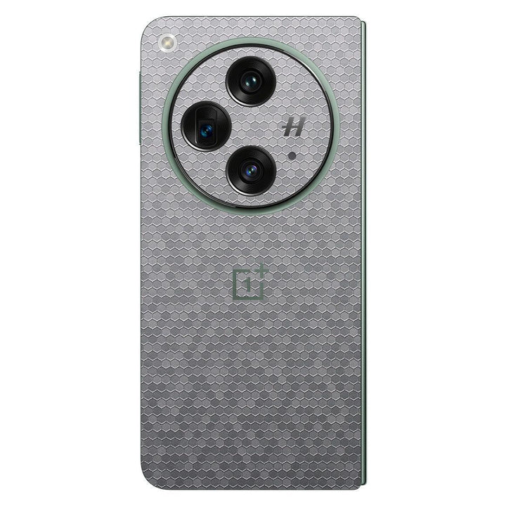 OnePlus Open Honeycomb Series Silver Skin