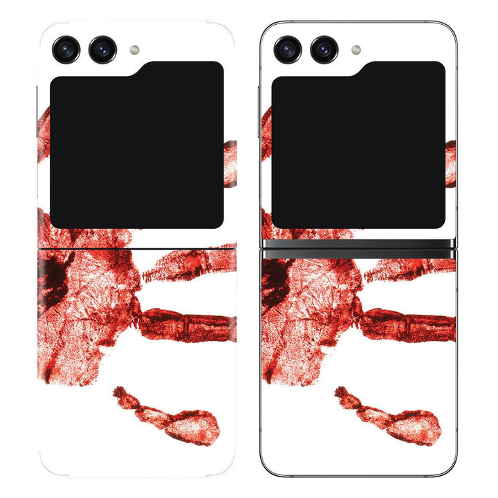 Galaxy Z Flip 5 Horror Series Blood Skin