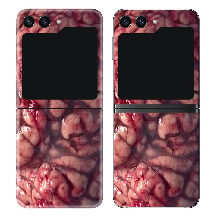 Galaxy Z Flip 5 Horror Series Brain Skin
