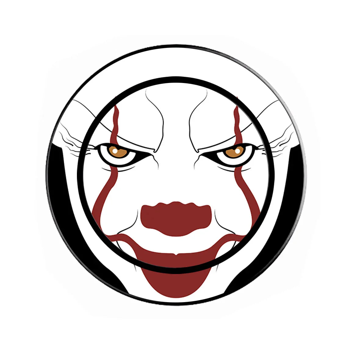 Magnetic Phone Grip with Stand Horror Series Clown 