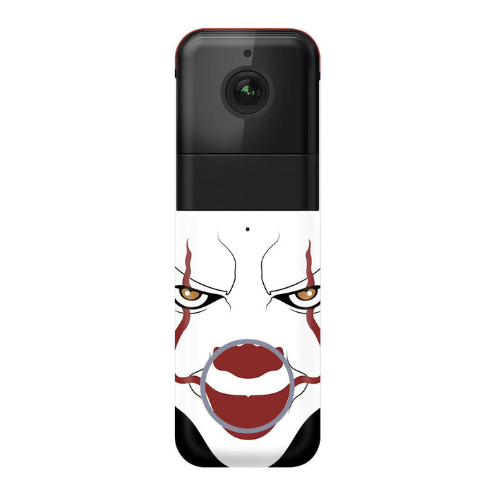 Wyze Video Doorbell Pro Horror Series Clown Skin