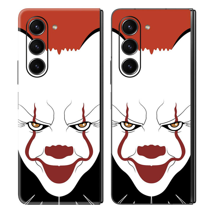 Galaxy Z Fold 5 Horror Series Clown Skin