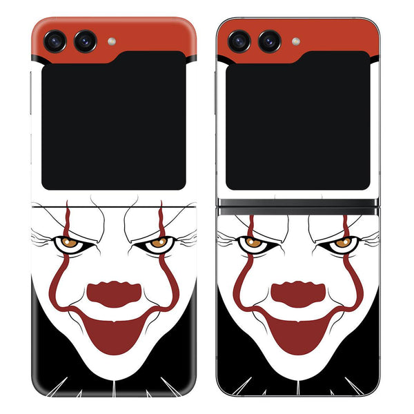 Galaxy Z Flip 5 Horror Series Clown Skin