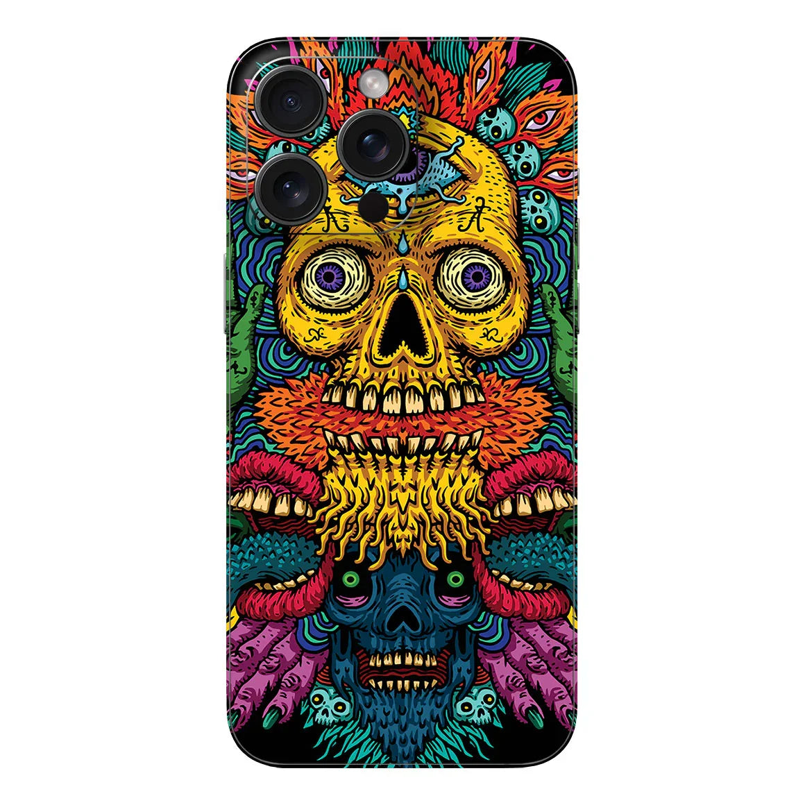 iPhone 16 Pro Max Horror Series Color Skull