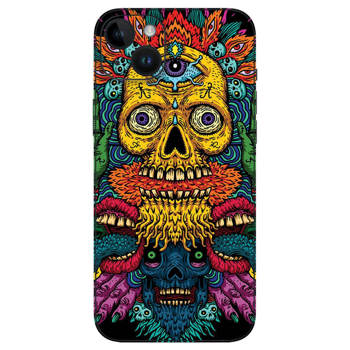 iPhone 15 Plus Horror Series Color Skull