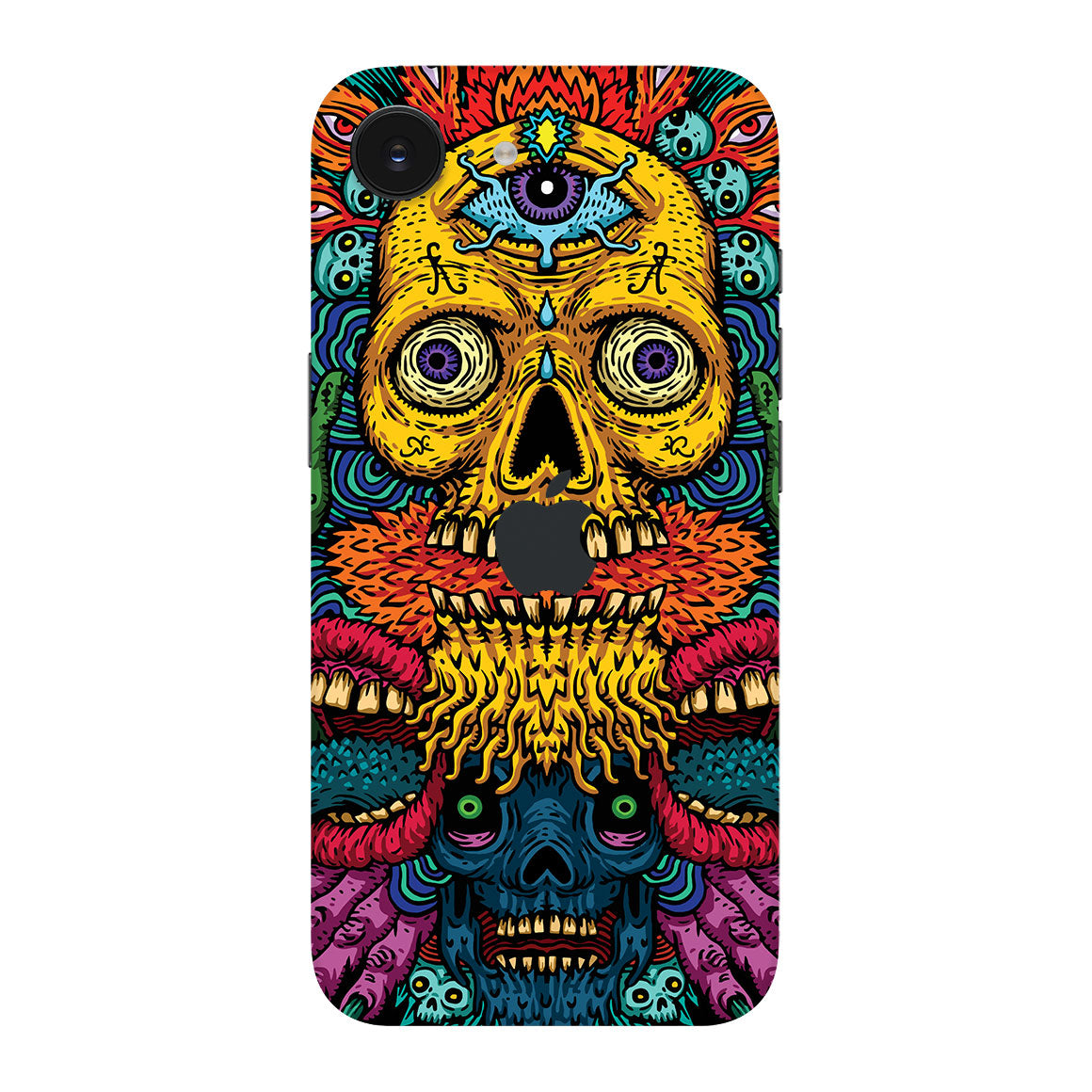 iPhone 17e Horror Series Color Skull