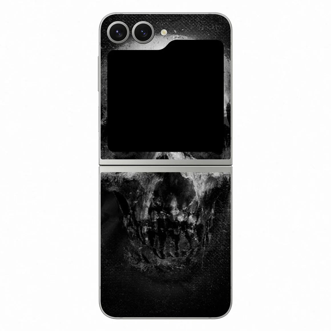 Galaxy Z Flip 6 Horror Series Skull Skin