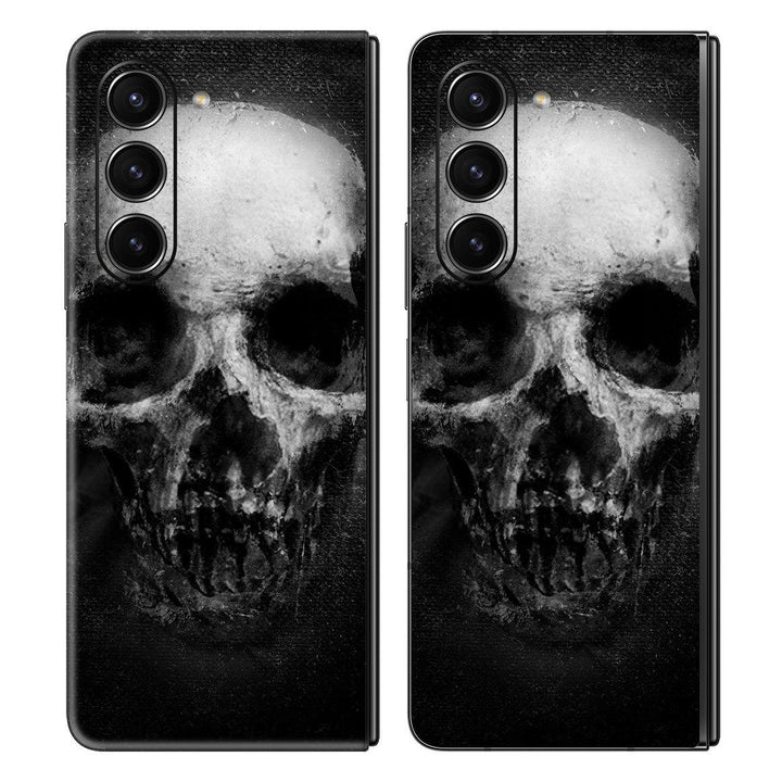 Galaxy Z Fold 5 Horror Series Skull Skin