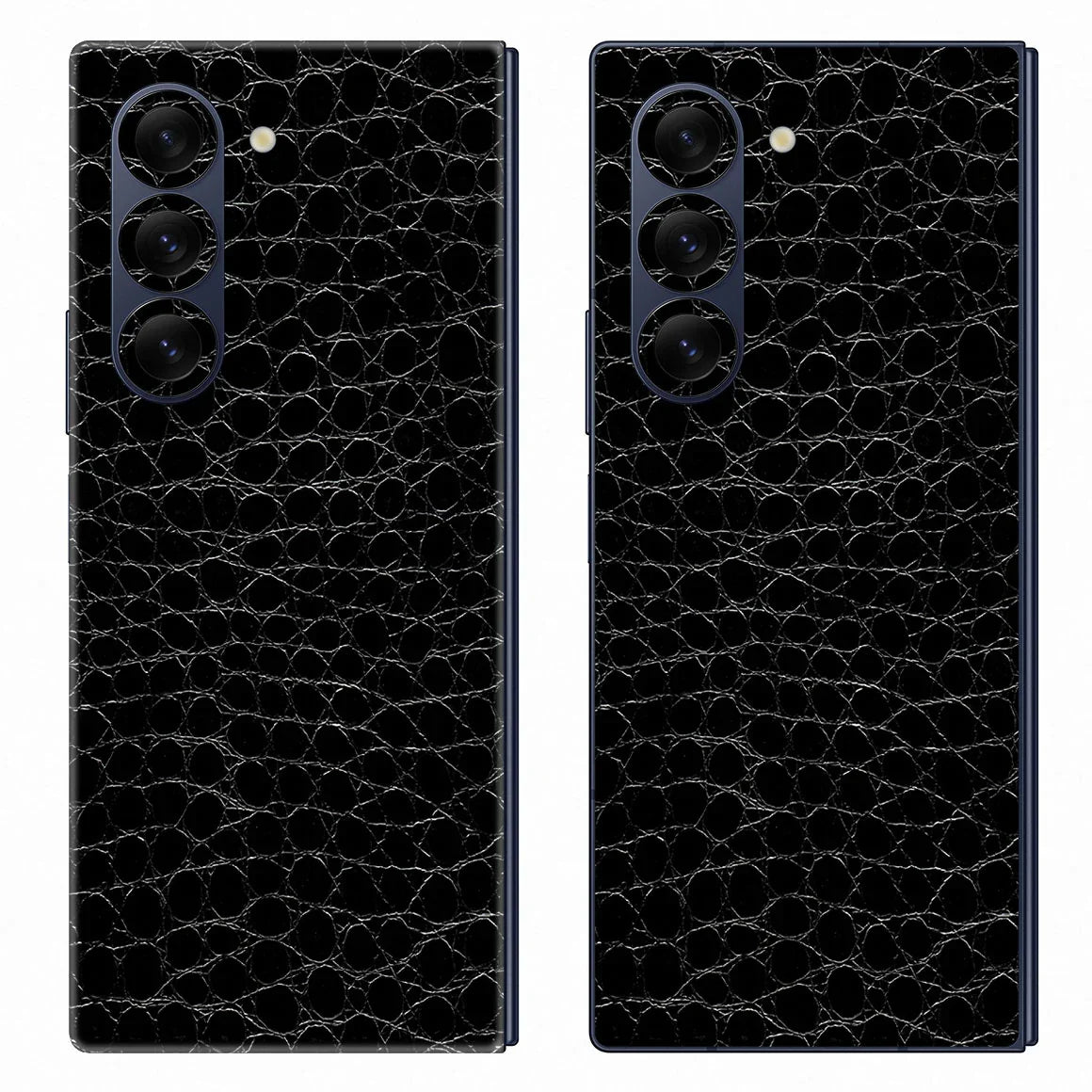 Galaxy Z Fold 6 Leather Series BlackAlligator Skin