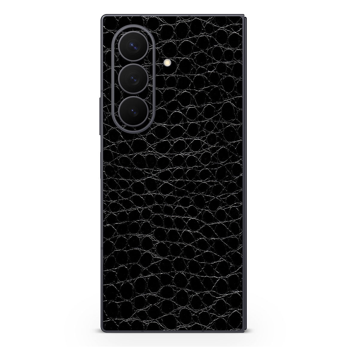 Galaxy Z Fold8 Ultra Leather Series BlackAlligator Skin