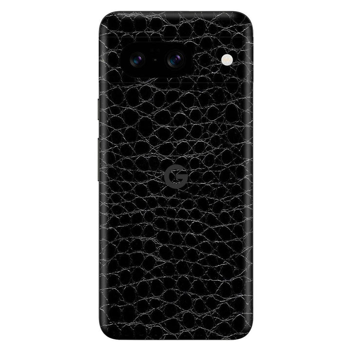Google Pixel 8 Leather Series BlackAlligator Skin