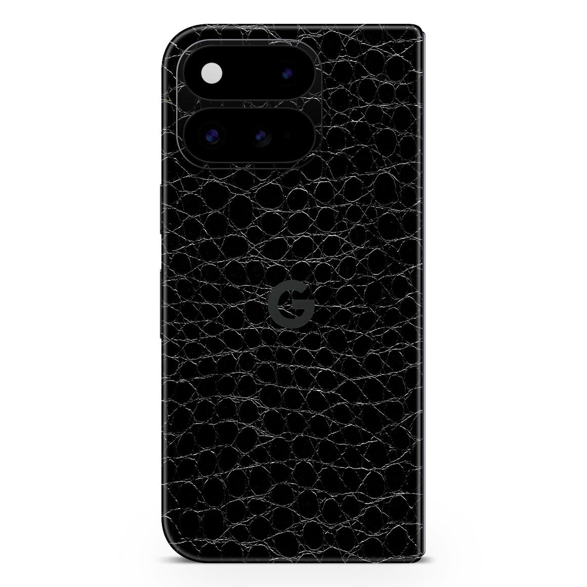 Pixel 11 Pro Fold Leather Series BlackAlligator Skin