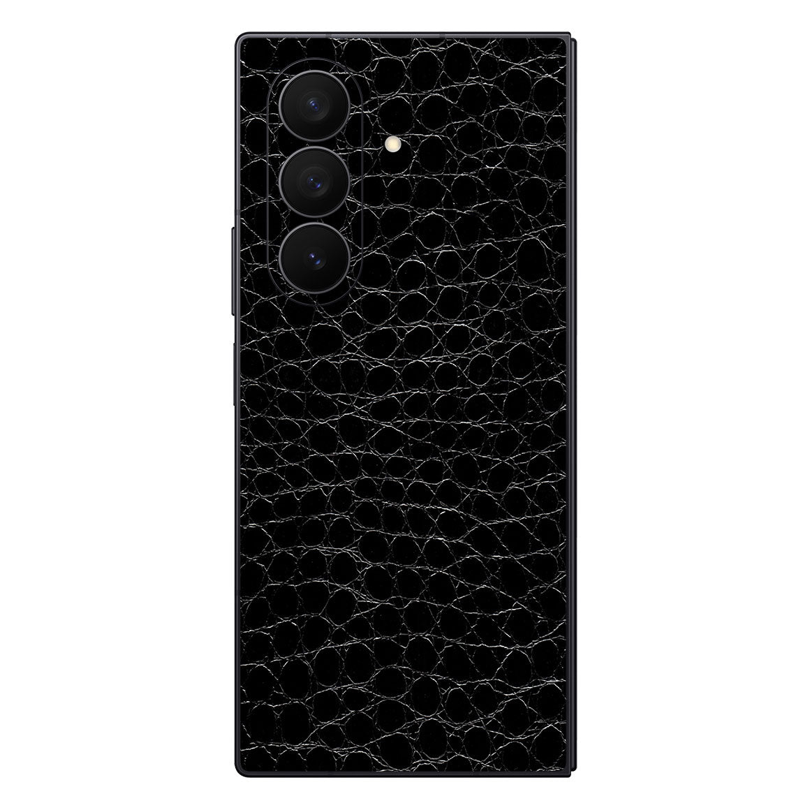 Galaxy Z Fold 7 Leather Series BlackAlligator Skin