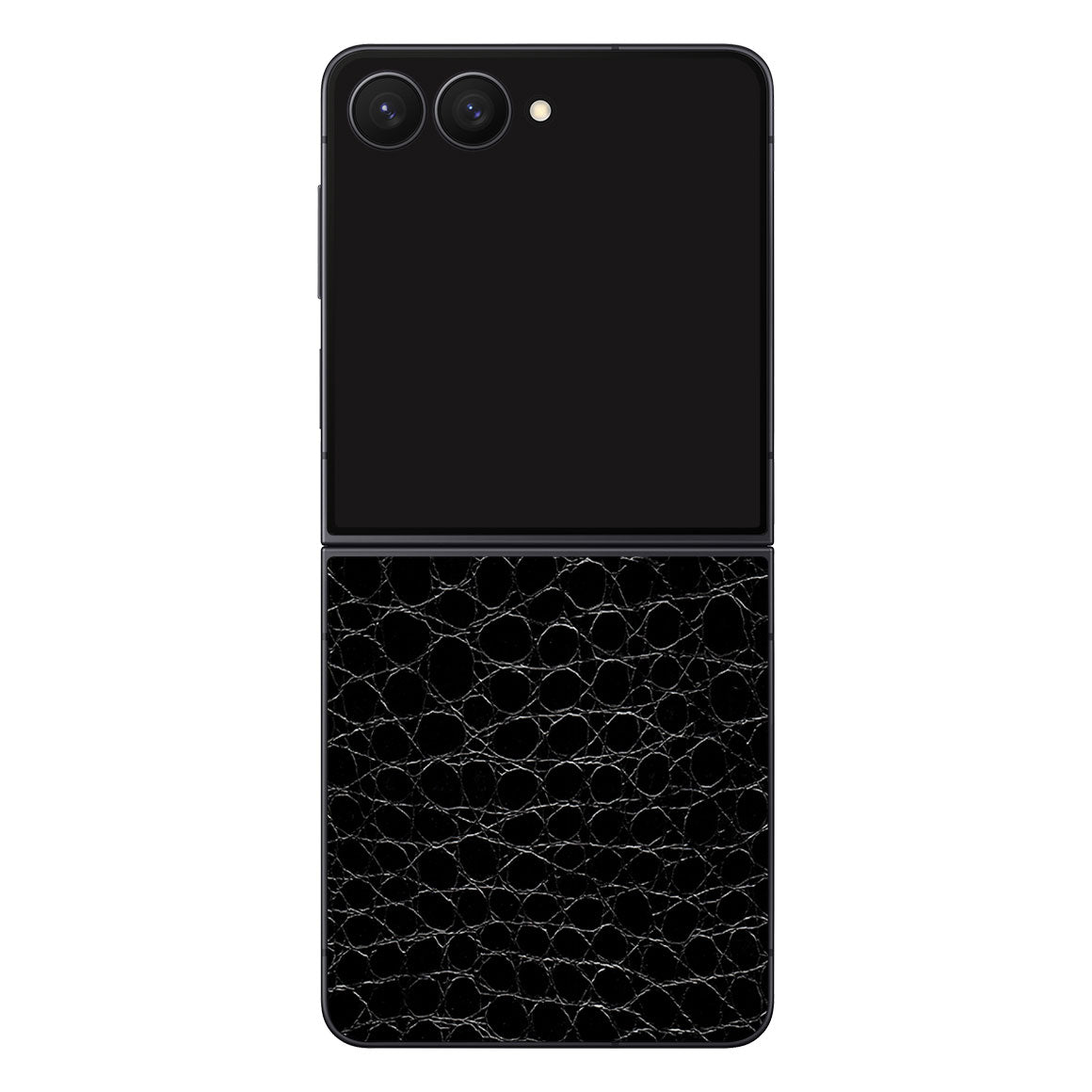 Galaxy Z Flip8 Leather Series BlackAlligator Skin
