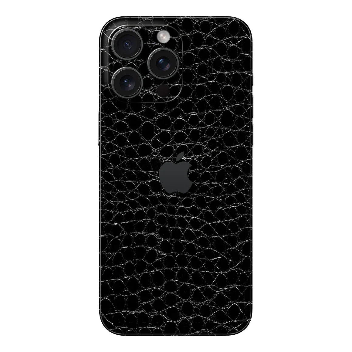 iPhone 16 Pro Max Leather Series BlackAlligator