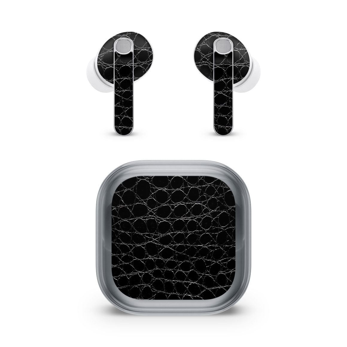 Galaxy Buds4 Pro Leather Series BlackAlligator Skin